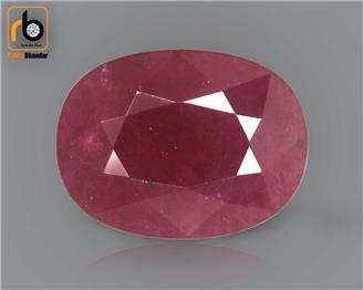 NATURAL RUBY (MANAK) (HEATED & TREATED) (MH) 1.36 CRT ( 29348 )